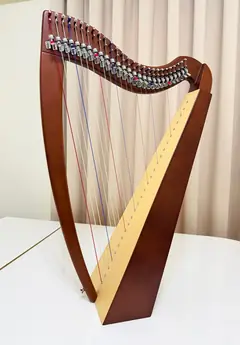 Hope Harp 27S 桃花心木棕