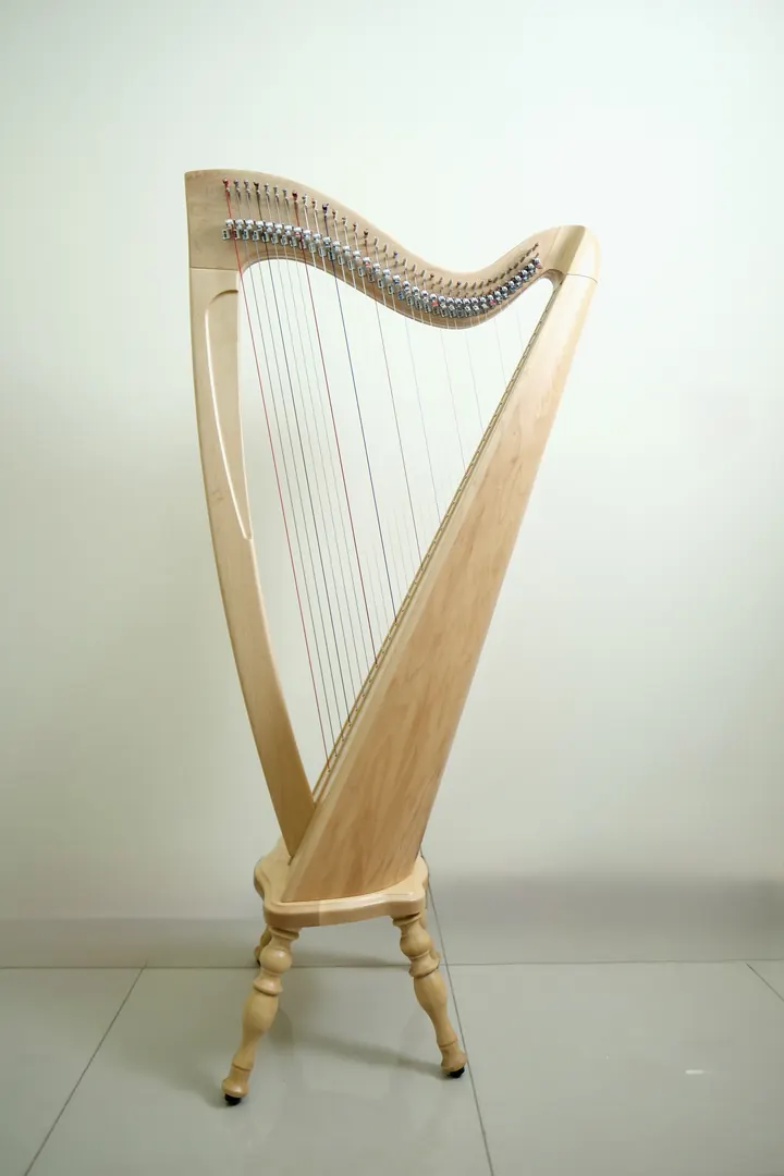 Hope Harp 36S 大型撥鍵豎琴(36 弦) 楓木原色